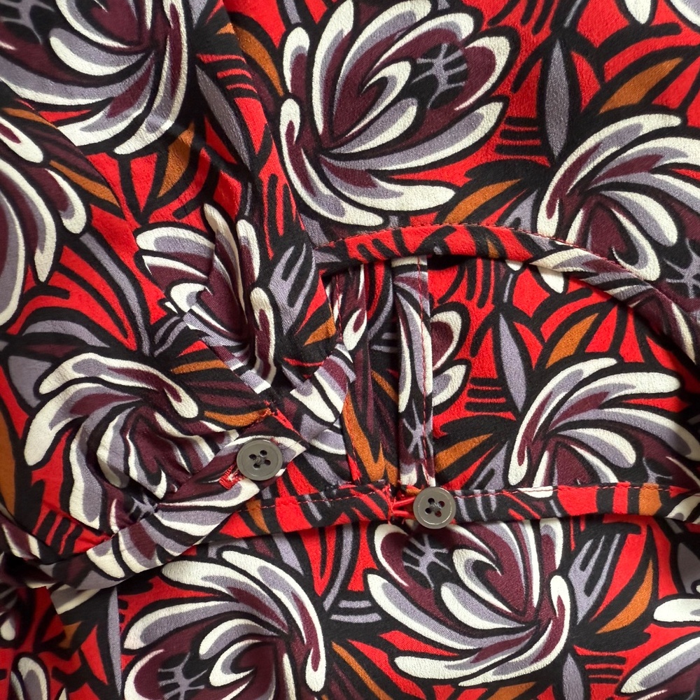 Patterned Shift Dress - image 4